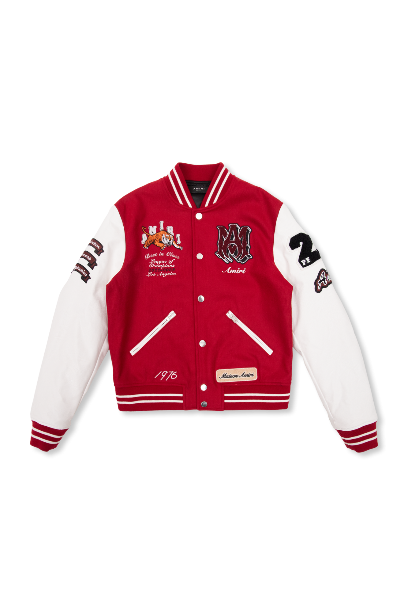 Kids red 2025 bomber jacket